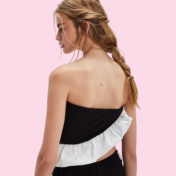 NWT Free People Jagger Top Black XS - Picture 5 of 8